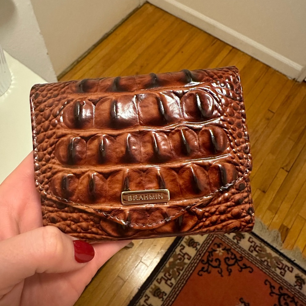 Brahmin Small Veronica Wallet Pecan
